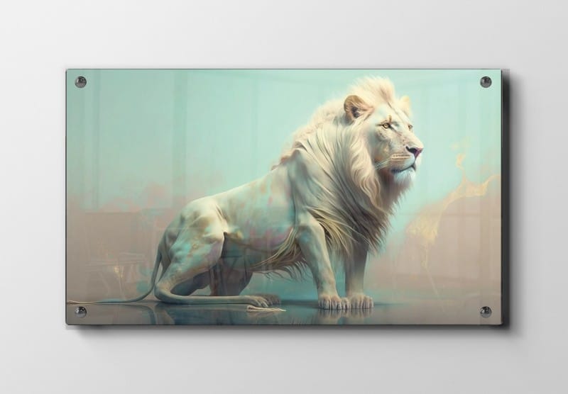 Majestic Gentle Lion Plakat