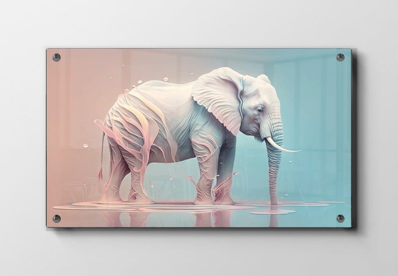 Gentle Elephant Dreamscape Animals Plakat