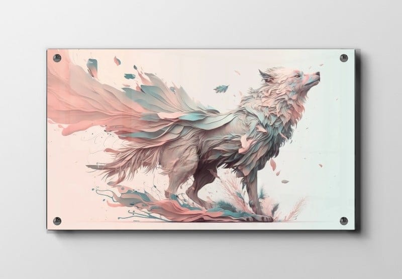 Magical Dream Wolf Plakat