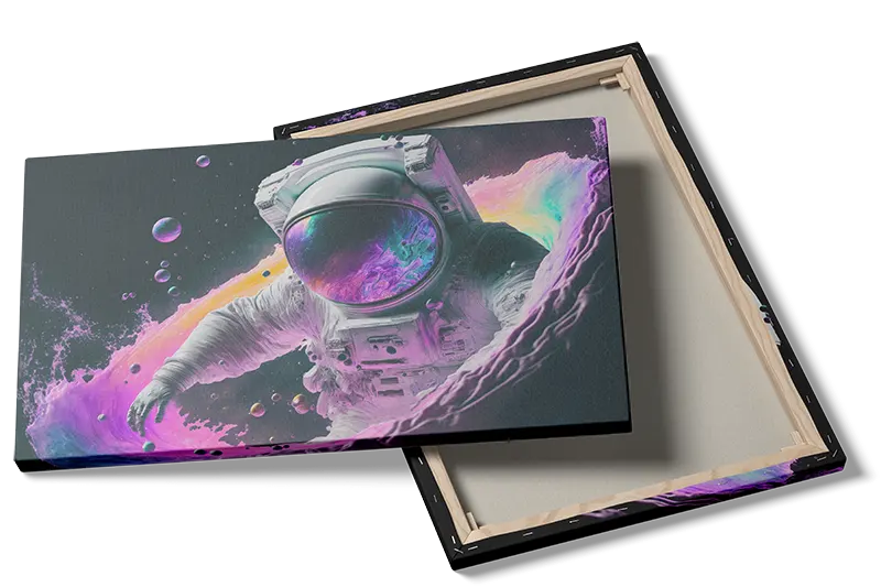 Magical Space Explorer Astronaut Plakat