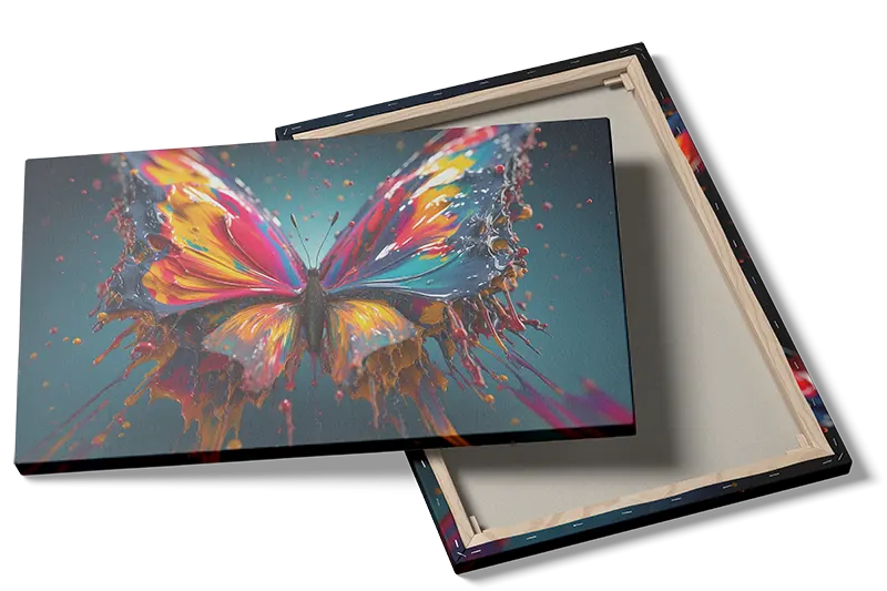 Vibrant Magical Butterfly Plakat