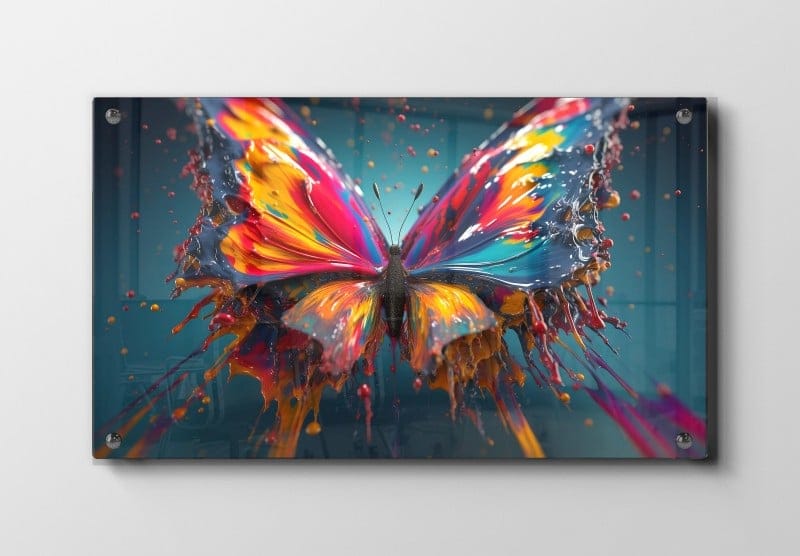Vibrant Magical Butterfly Plakat