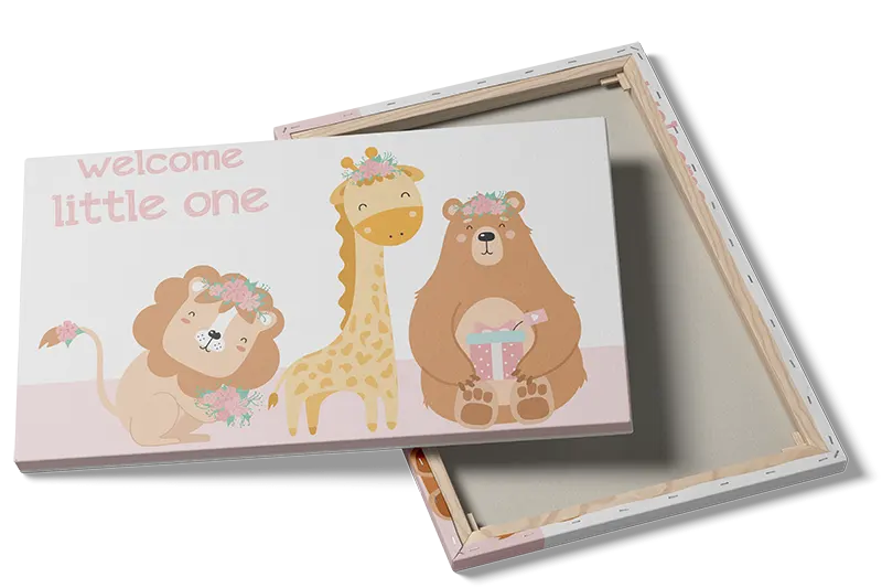 Gentle Safari Friends Plakat