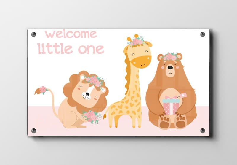 Gentle Safari Friends Plakat
