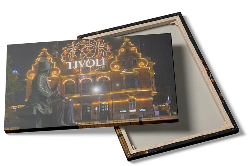 Tivoli Night Lights Facade
