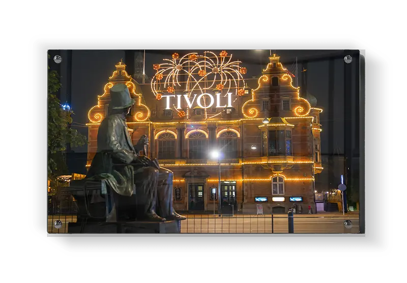 Tivoli Night Lights Facade