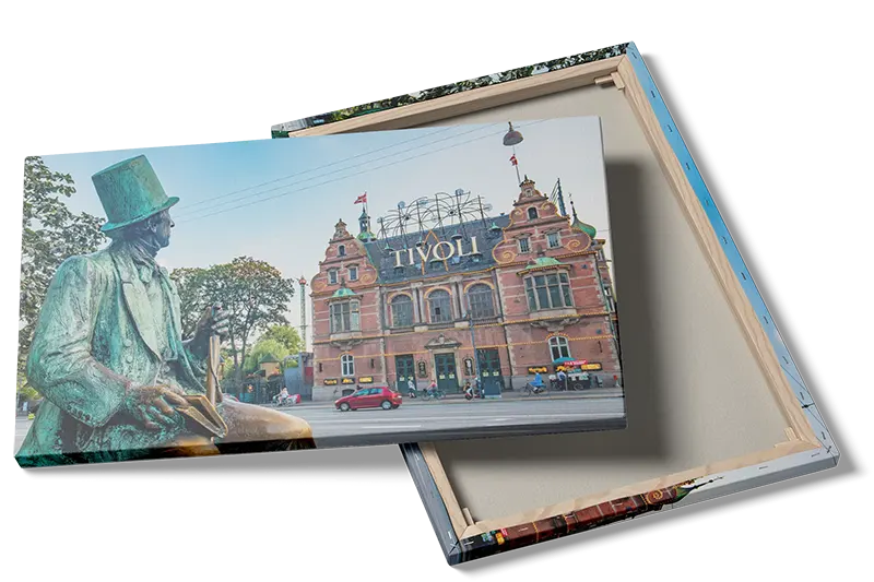 Statue And Historic Building