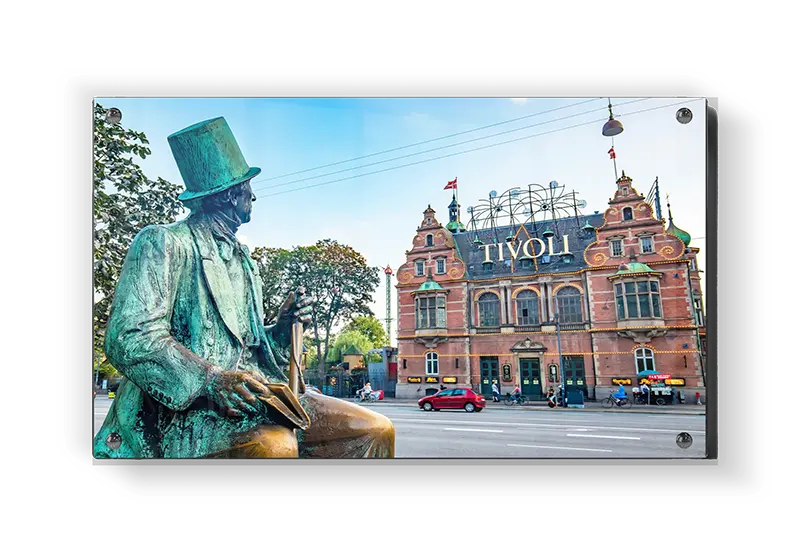 Statue And Historic Building