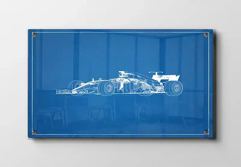 Ferrari F1 Racing Blueprint