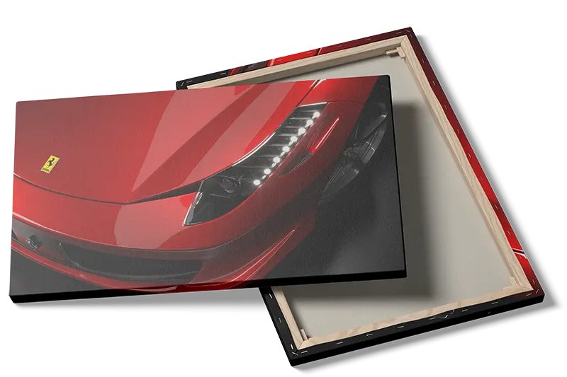 Ferrari Front Design Tæt På