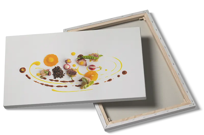 Anretning grøntsager sauce med komposition tekstur