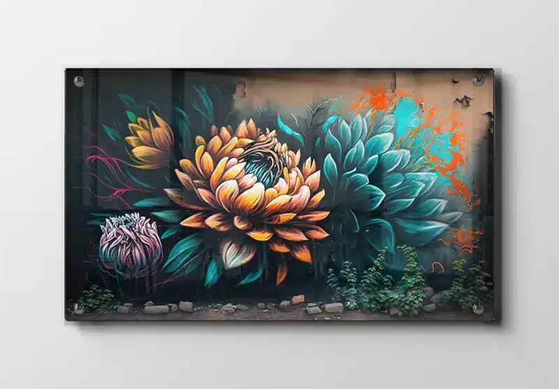 Krom Blomster Plakat