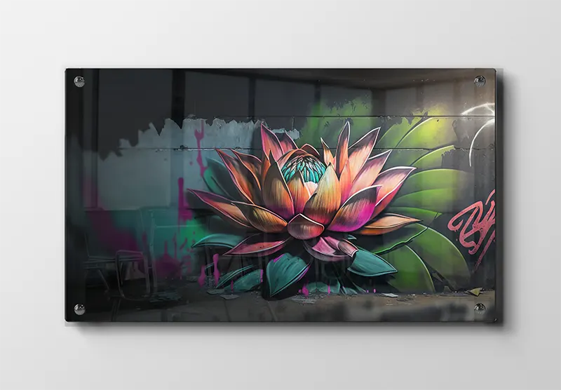 Rå Lotus Plakat