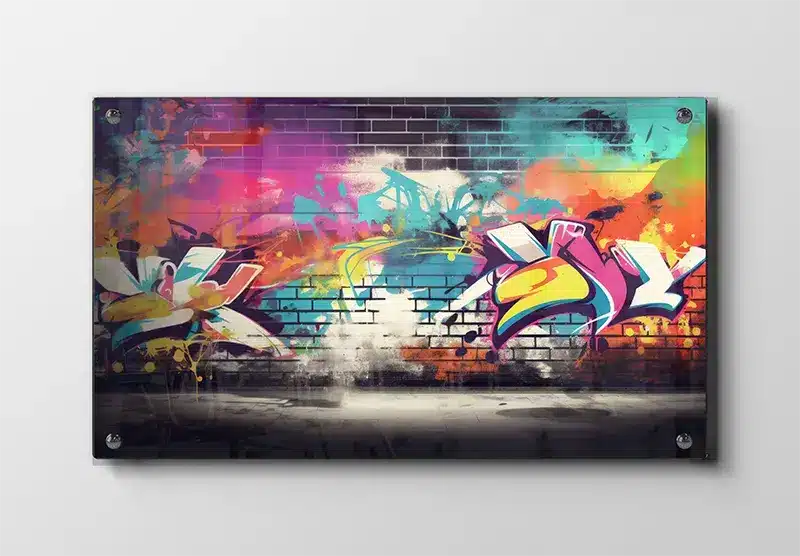 Krom Fragment Silhuet Plakat