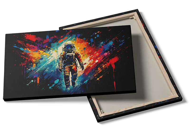 Skæv Astronaut Edition GF49 Plakat