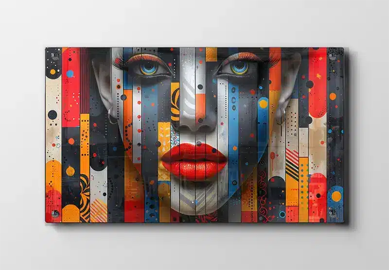 Sort Fragment Plakat
