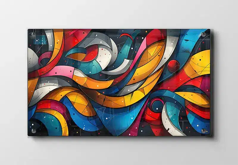 Sort Kontur Edition GF77 Plakat