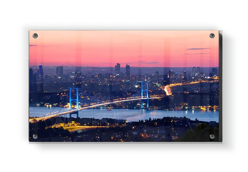 Istanbul Cityscape At Dusk