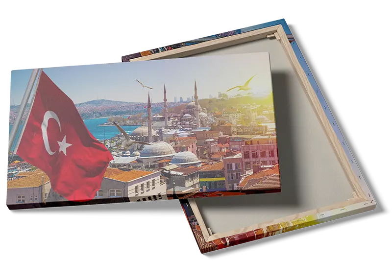 Solrig Udsigt Over Istanbul