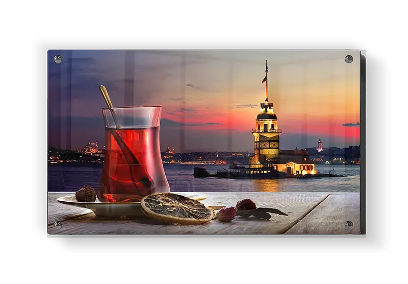 Sunset Tea By The Water