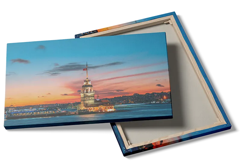 Sunset Over Historic Tower