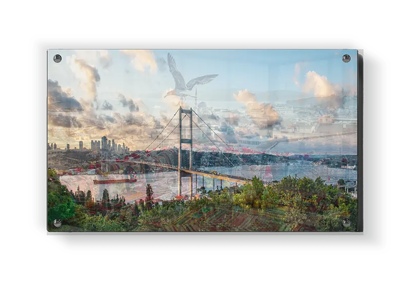 Istanbul Bridge Over Water
