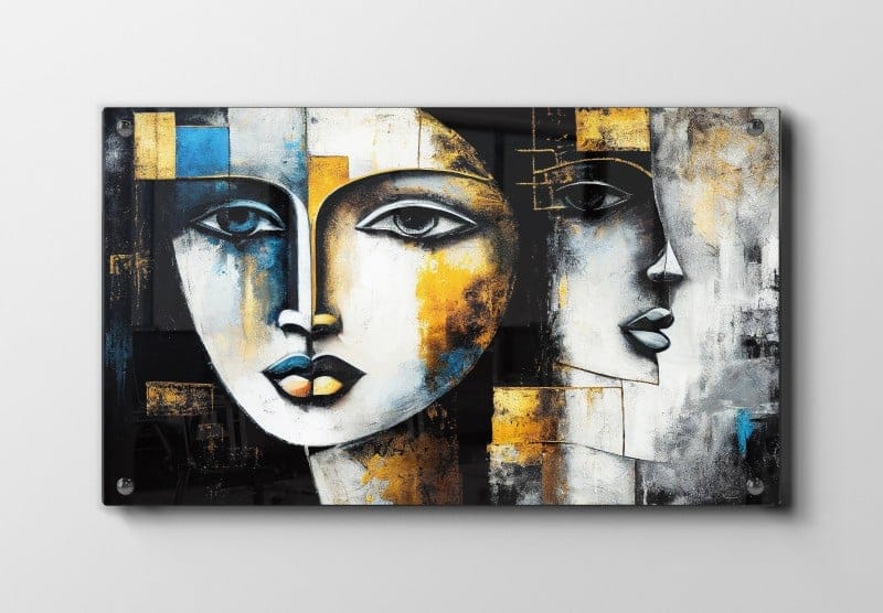 Dual Tone Faces Plakat