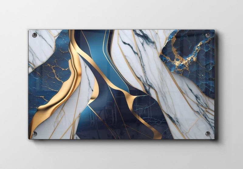 Marble Veins Flow Plakat