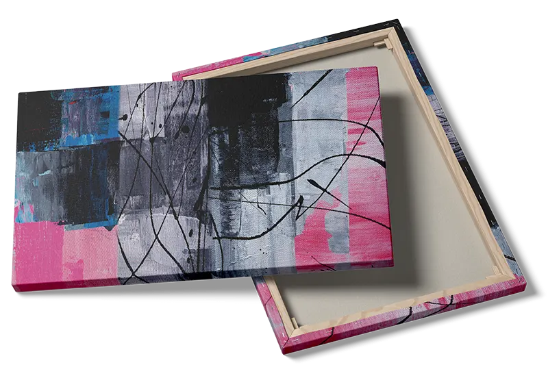Neon Veins Composition Plakat