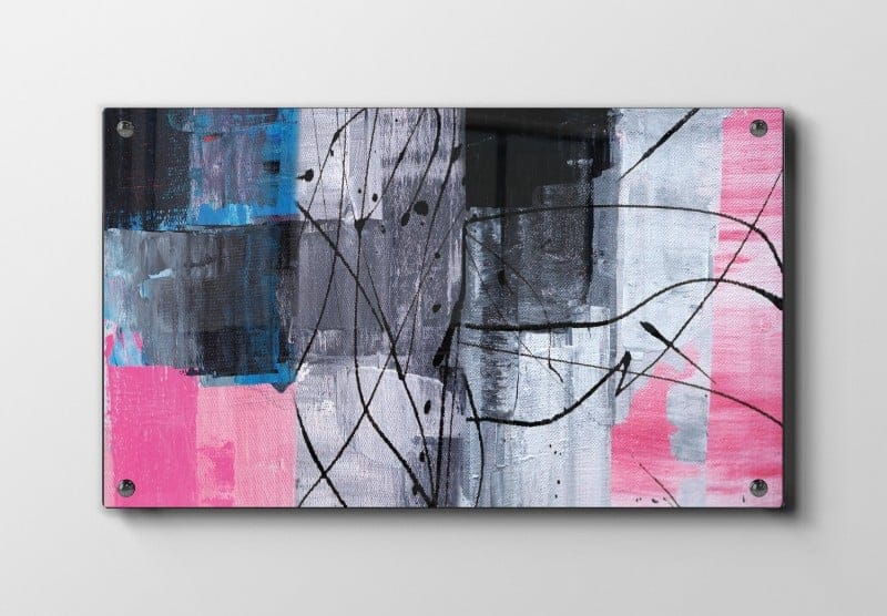 Neon Veins Composition Plakat