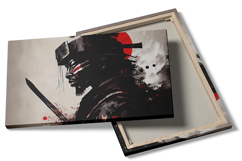 Warrior Silhouette Plakat