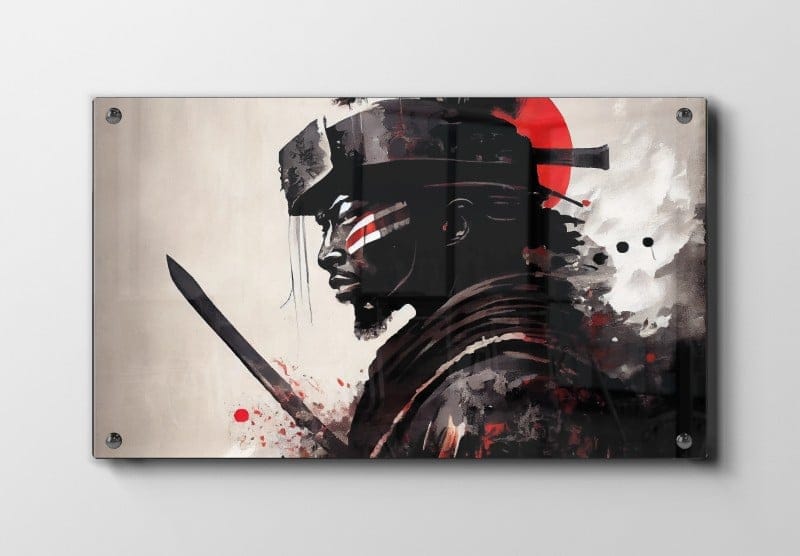 Warrior Silhouette Plakat