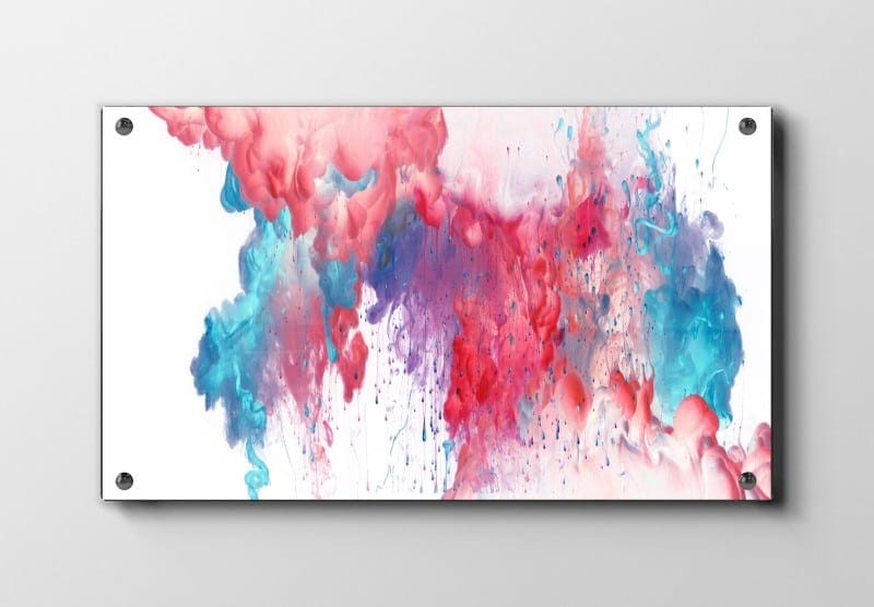 Suspended Color Veils Plakat