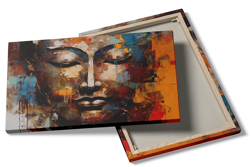 Tranquil Face Layers Plakat