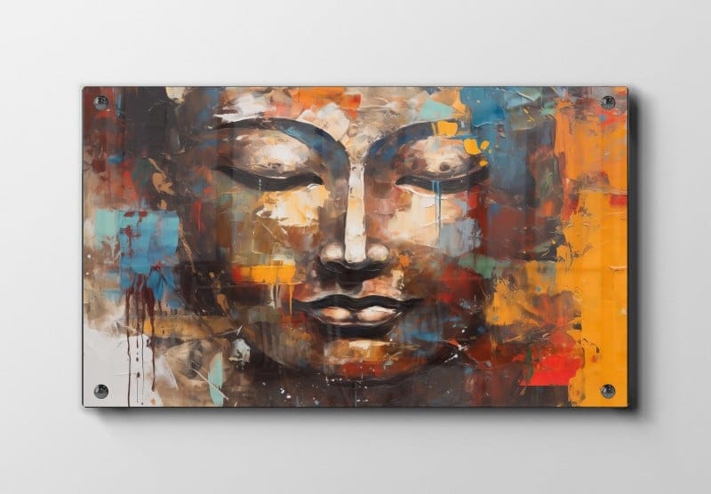Tranquil Face Layers Plakat