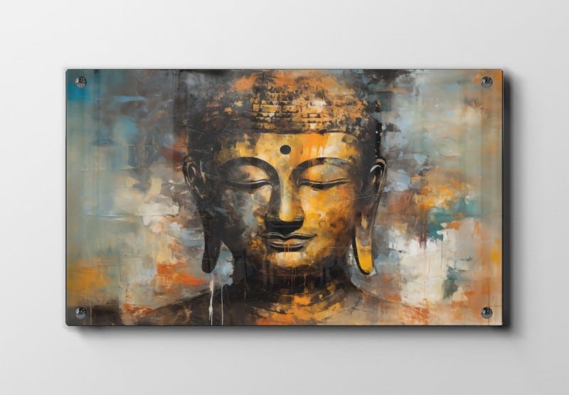 Golden Buddha Serenity Plakat