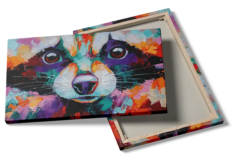 Vivid Otter Gaze Plakat