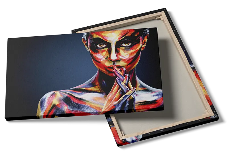 Vivid Painted Gaze Plakat