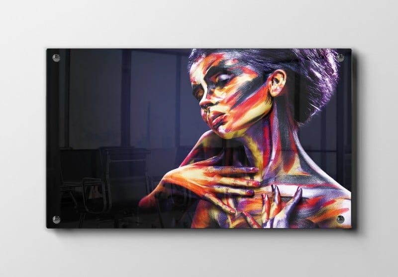 Vivid Color Contours Plakat