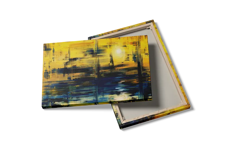 Golden Horizon Veins Plakat