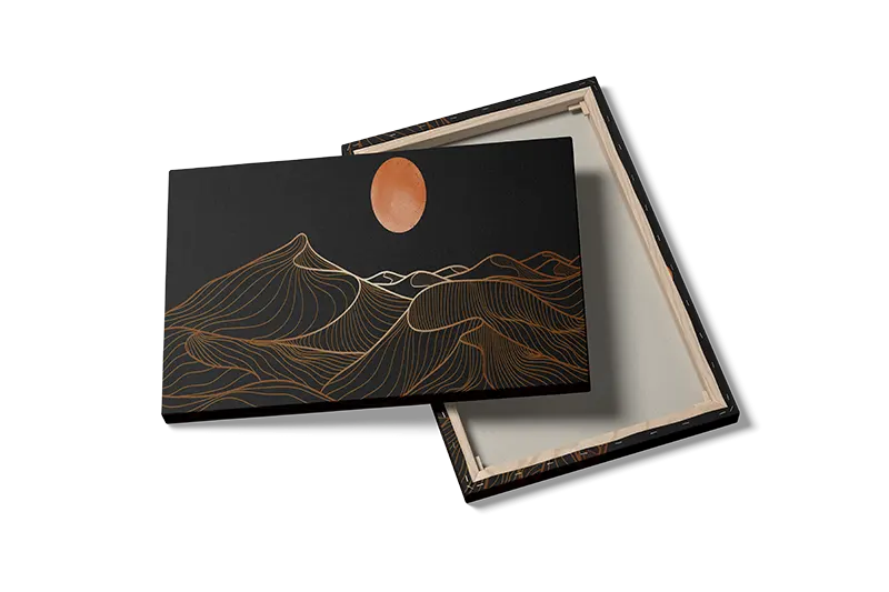 Contour Horizon Glow Plakat