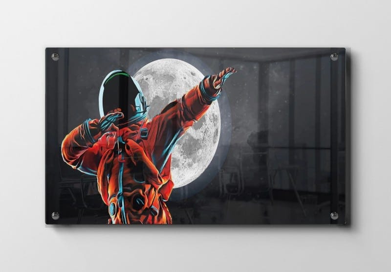 Cosmic Dab Astronaut Plakat