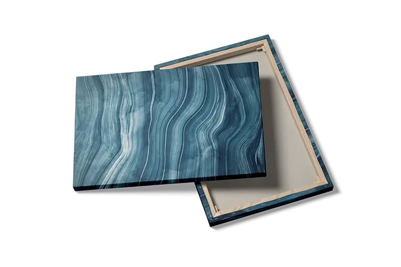 Cerulean Vein Layers Plakat