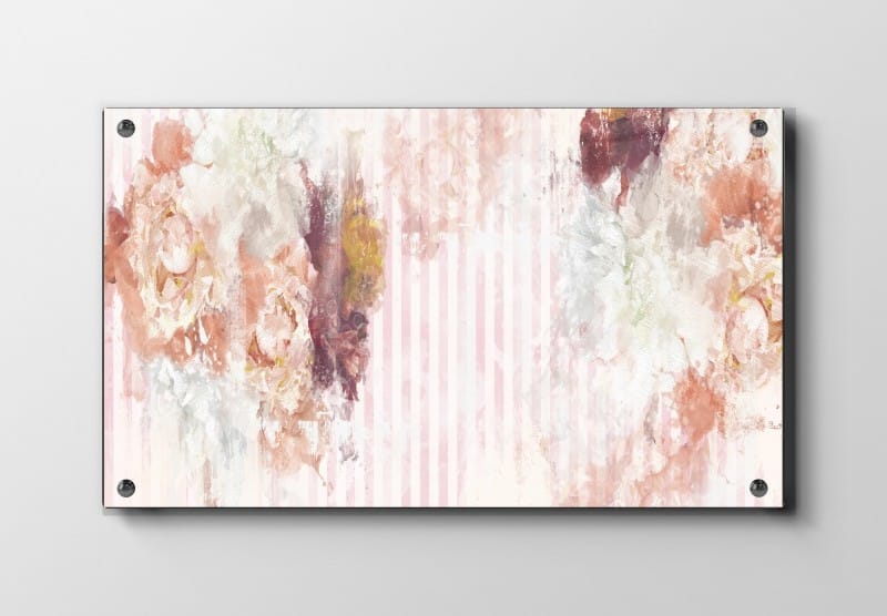 Blush Floral Veil Plakat