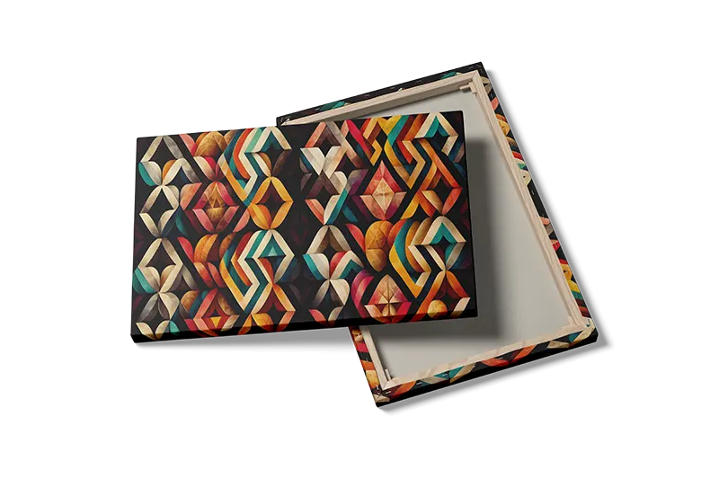 Chromatic Prism Patterns Plakat