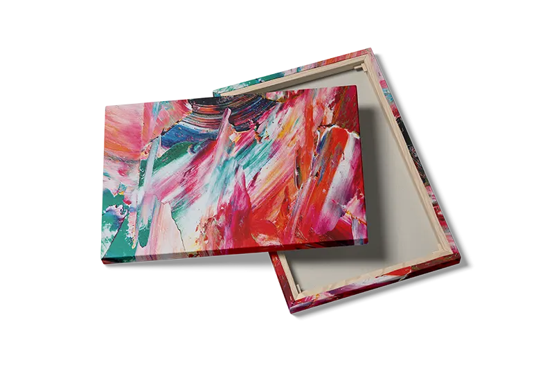 Vibrant Color Veins Plakat
