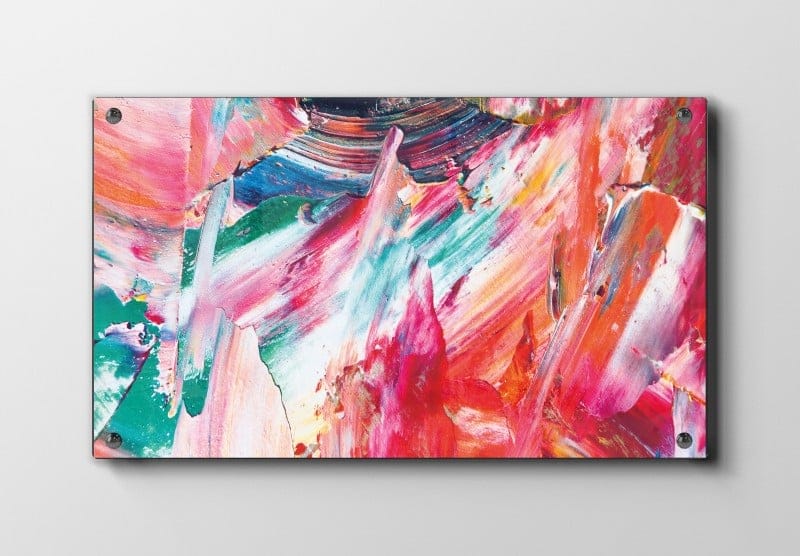 Vibrant Color Veins Plakat