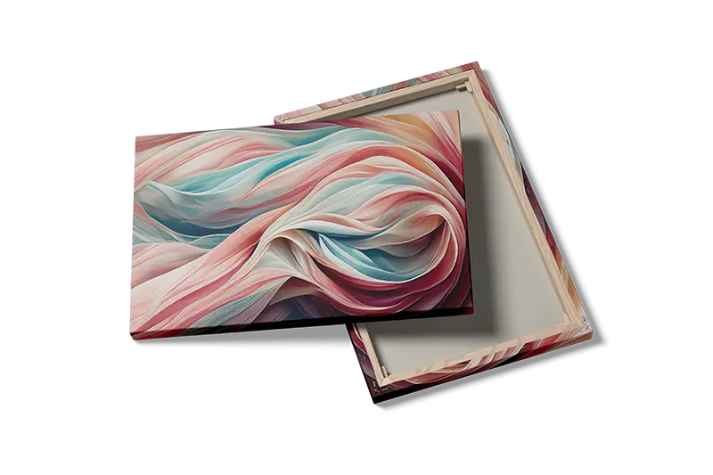 Flowing Veil Layers Plakat
