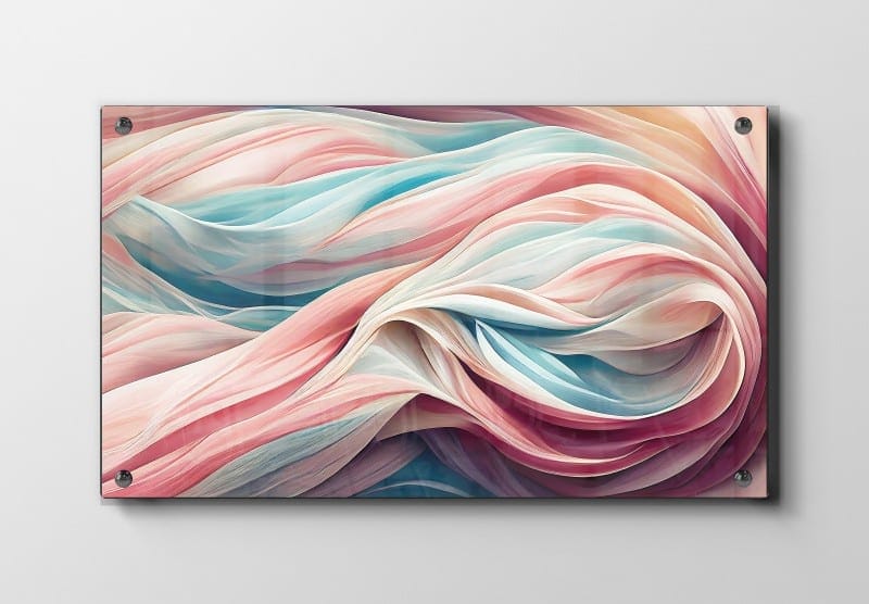 Flowing Veil Layers Plakat