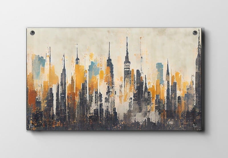 Urban Veins Skyline Plakat
